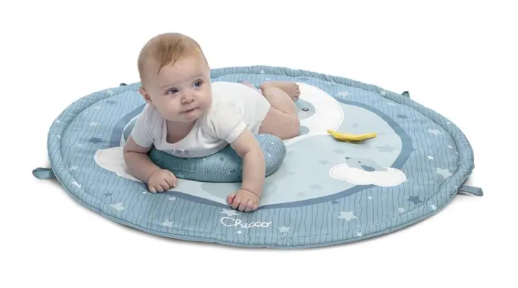 Chicco Mata Dla Niemowlaka 3w1 Enjoy Colurs Niebieska 2548
