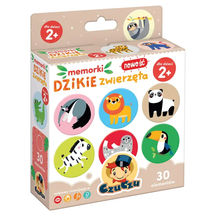 Czuczu Memorki Dzikie Zwierzęta 2+ 1248