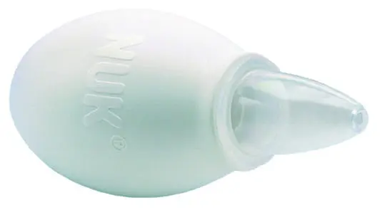 NUK Aspirator Gruszka Do Nosa 256065 Biała