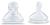 Nuk First Choice Plus Silikonowy Smoczek Na Butelkę 0-6 M 709245 2szt