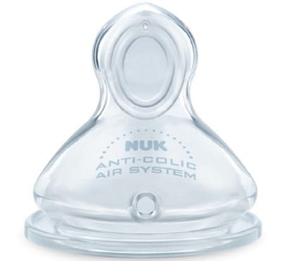 Nuk First Choice Plus Silikonowy Smoczek Na Butelkę 0-6 M 709245 2szt