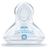 Nuk First Choice Plus Silikonowy Smoczek Na Butelkę 0-6 M 709245 2szt