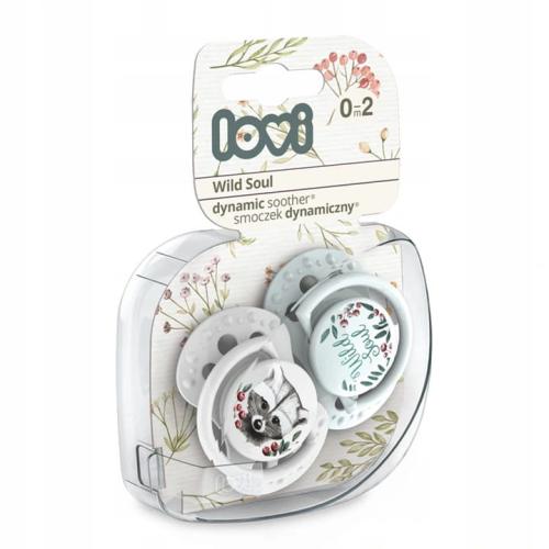 LOVI Smoczki Wild Soul 2szt. 0-2m 22/881 Chłopiec Niebieski