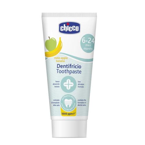 Chicco Pasta Do Zębów Z Fluorem O Smaku Jabłko - Banan 50ml 6m+ 8707