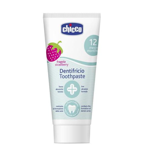 Chicco Pasta Do Zębów Z Fluorem O Smaku Truskawkowym 50ml 12m+ 8714