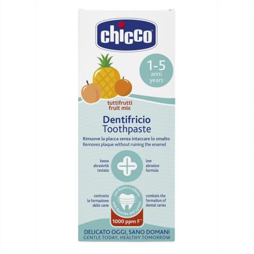 Chicco Pasta Do Zębów Z Fluorem O Smaku Owocowym 50ml 12m+ 8715