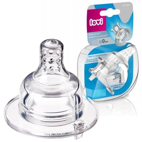 LOVI Smoczek Dynamiczny Do Karmienia MINI 2szt. 0m+ 18/749