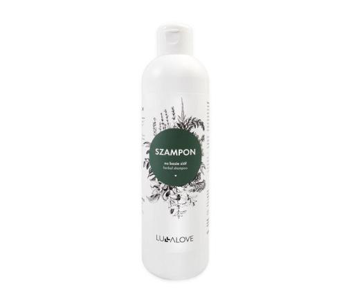 LULLALOVE Szampon Ziołowy Oczyszczający Na Porost Włosów 250ml