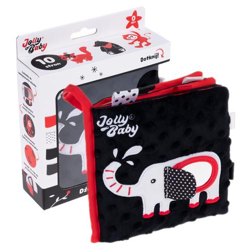 Jolly Baby Książeczka Sensoryczna Dżungla 0m+ 80567