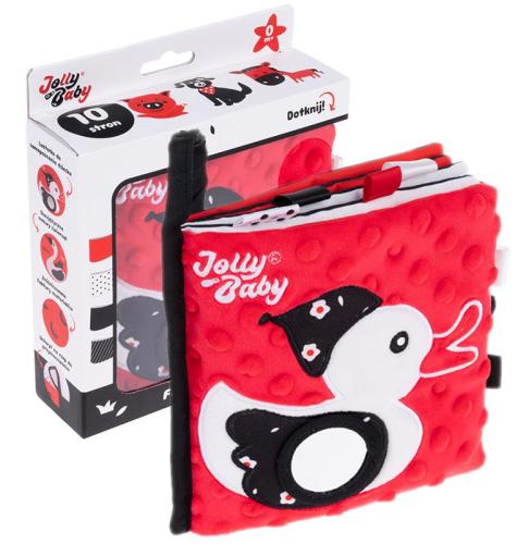 Jolly Baby Książeczka Sensoryczna Farma 0m+ 80568