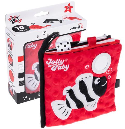 Jolly Baby Książeczka Sensoryczna Ocean 0m+ 80546