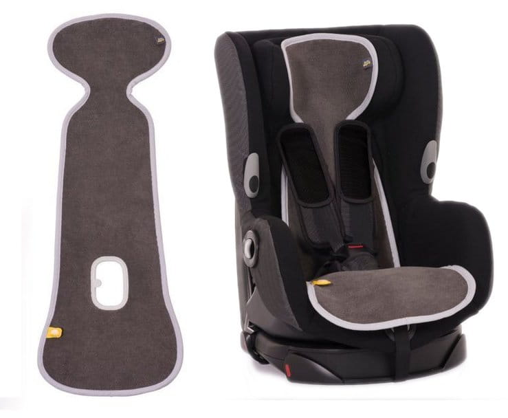AeroSleep Wkładka Antypotowa AeroMoov Do Fotelików Gr. 1 Antracytowa(9-18kg)