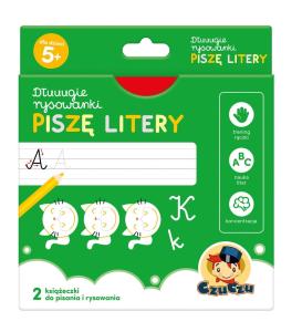 Czuczu Dłuuugie Rysowanki Piszę Litery 5+ 1324