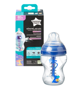 Tommee Tippee Butelka Antykolkowa Z Czujnikiem Ciepła 260ml BOY 5757