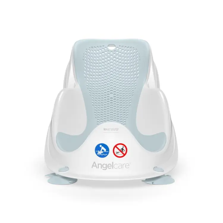 Angelcare Leżaczek Kąpielowy Fotelik FIT 0M+ Niebieski
