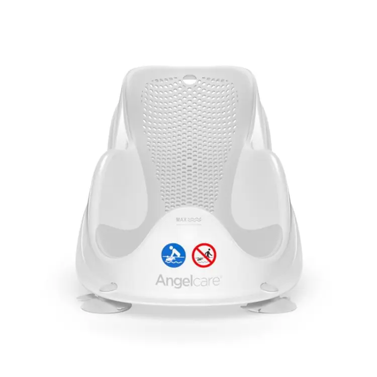 Angelcare Leżaczek Kąpielowy Fotelik FIT 0M+ Szary