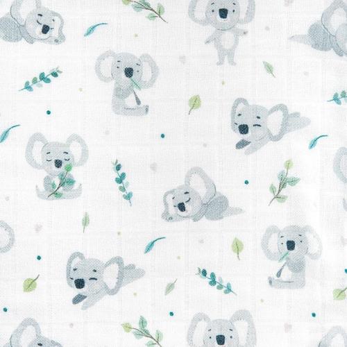 Bocioland Pieluszka Bambusowa 30x30cm Koala 3464