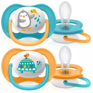 Avent Smoczek Uspokajający 2szt 6+ 6-18M Ultra Air Niebieski  080/07