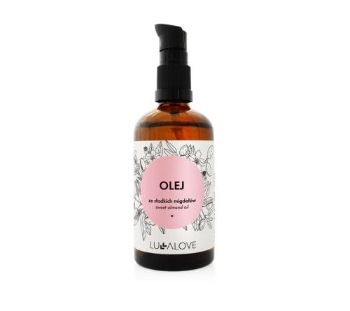 LULLALOVE Olej Migdałowy Do Twarzy i Włosów 100 ml