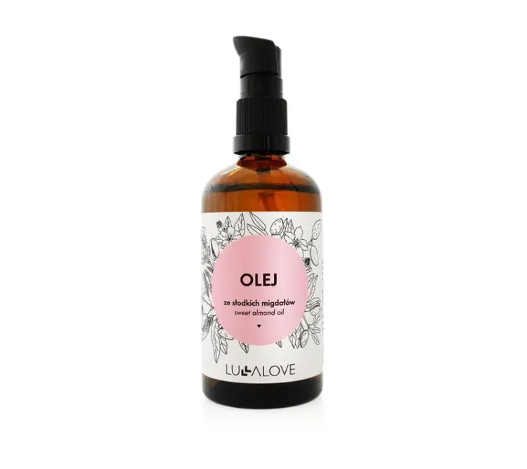 LULLALOVE Olej Migdałowy Do Twarzy i Włosów 100 ml