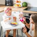 BabyOno Sztućce Dla Dzieci Ze Stali Szlachetnej Szaro/Różowe 1065/02