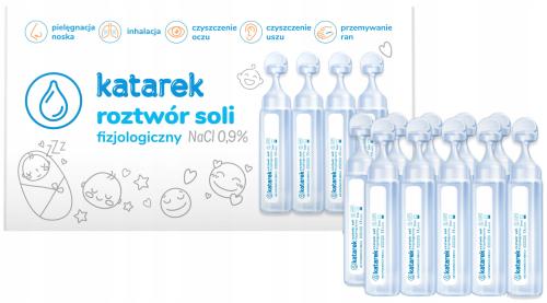 Katarek Roztwór Soli Fizjologiczny NaCl 0,9% 10x5ml 6131