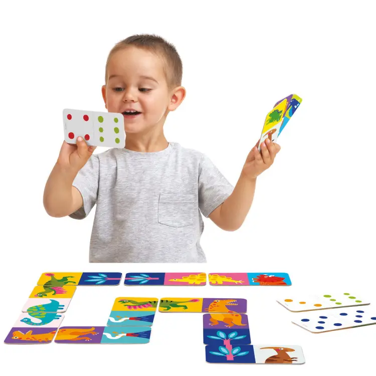 Czuczu Gra Domino Dinozaury 2+ 1620