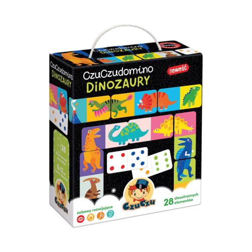Czuczu Gra Domino Dinozaury 2+ 1620
