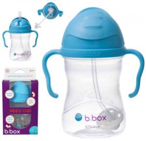 B.Box Innowacyjny Kubek Niekapek 240ml 6m+ Blueberry
