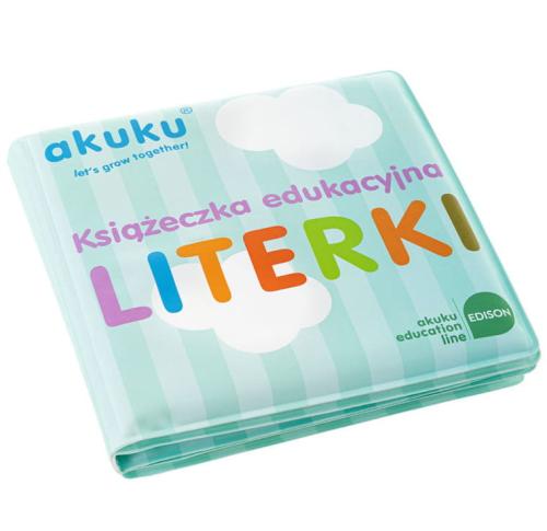 Akuku Książeczka Edukacyjna Literki 0475