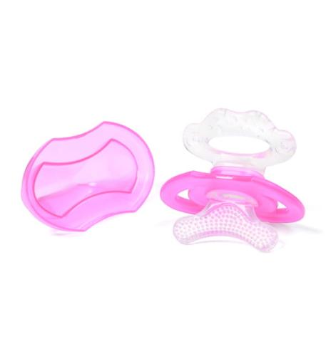 BabyOno Gryzak Silikonowy Dziąsełko Różowy 1008
