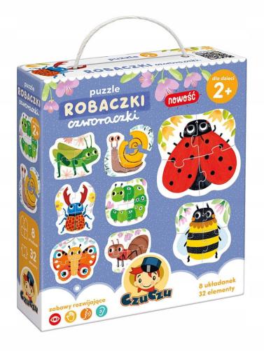 Czuczu Puzzle Robaczki Czworaczki 32 Elementy 2+ 1828