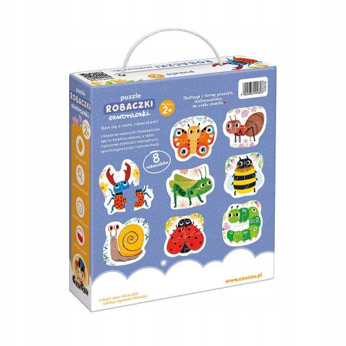 Czuczu Puzzle Robaczki Czworaczki 32 Elementy 2+ 1828