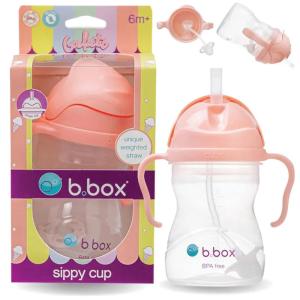 Nowy B.Box Innowacyjny Kubek Niekapek 240ml 6m+ TUTTI FRUTTI