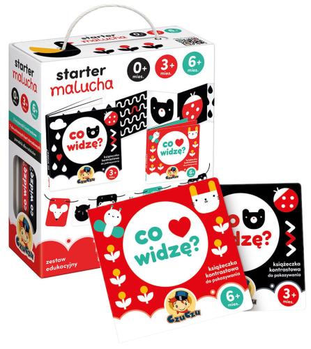Czuczu Starter Malucha 2 Książeczki Kontrastowe