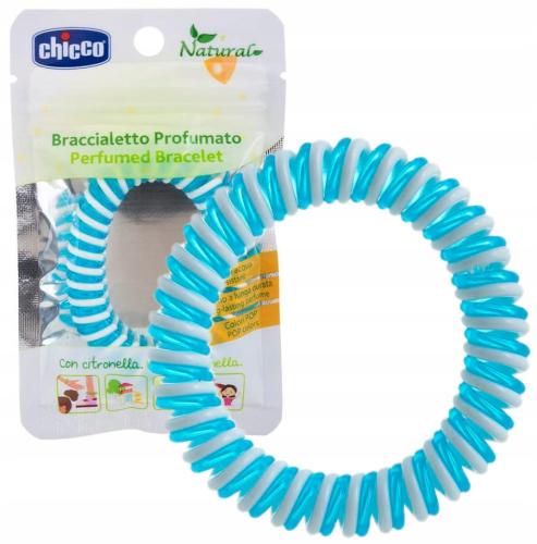 Chicco Bransoletka Odstraszająca Komary Niebieska 5617