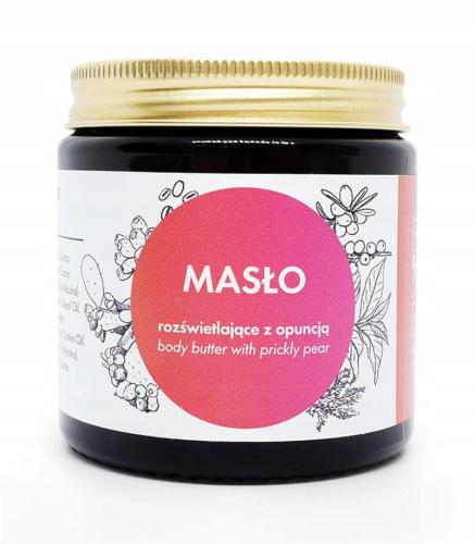 LULLALOVE Rozświetlające Masło Do Ciała Z Opuncją 120 ml