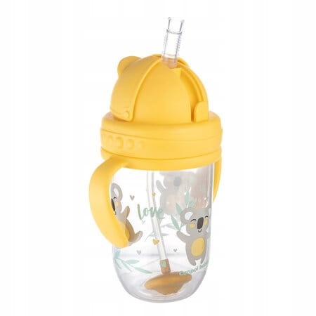 CANPOL Kubek Niekapek 270ML Exotic Animals 56/606 Żółty