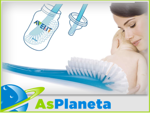 Philips Avent Kompletna Szczotka Do Czyszczenia Butelek Niebieska 145/06