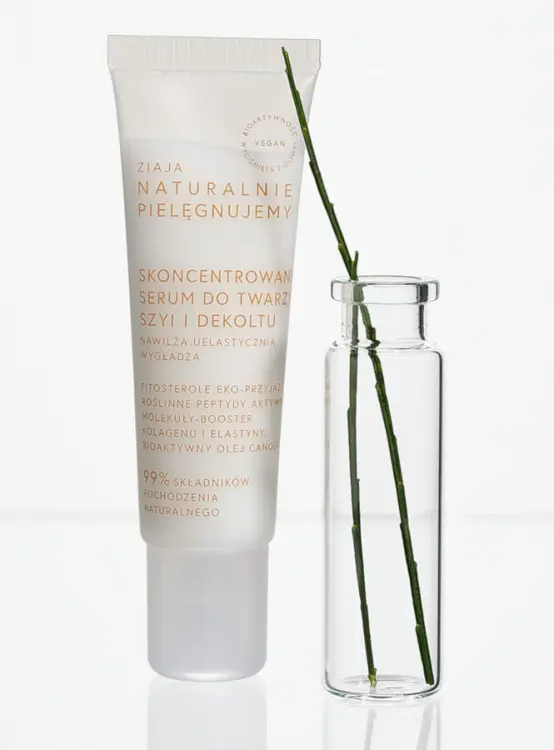 Ziaja Naturalnie Pielęgnujemy Skoncentrowane Serum Do Twarzy, Szyi i Dekoltu