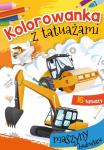 Skrzat Kolorowanka z Tatuażami Maszyny Budowlane 16 Tatuaży 2075