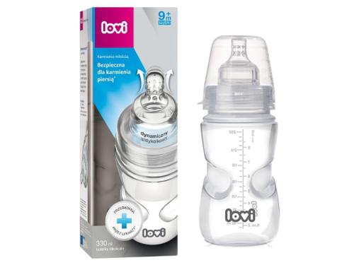Lovi Butelka Medical 330ml + Smoczek 9m+ 21/561