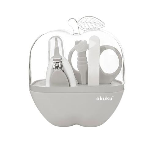 Akuku Zestaw Kosmetyczny Apple Case Szary 0473