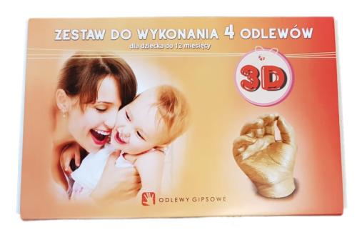 Ramy Czasu Odcisk Odlew 3D Zestaw Do Wykonania 4x Odlewów