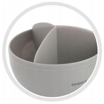CANPOL Pojemnik Na Mleko W Proszku 270ml 3 Przegródki 56/014 Biały