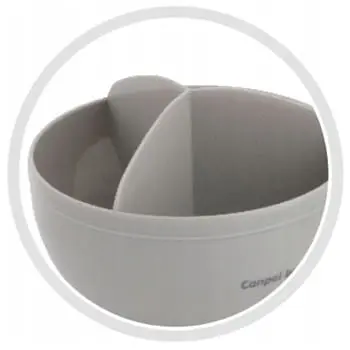 CANPOL Pojemnik Na Mleko W Proszku 270ml 3 Przegródki 56/014 Biały