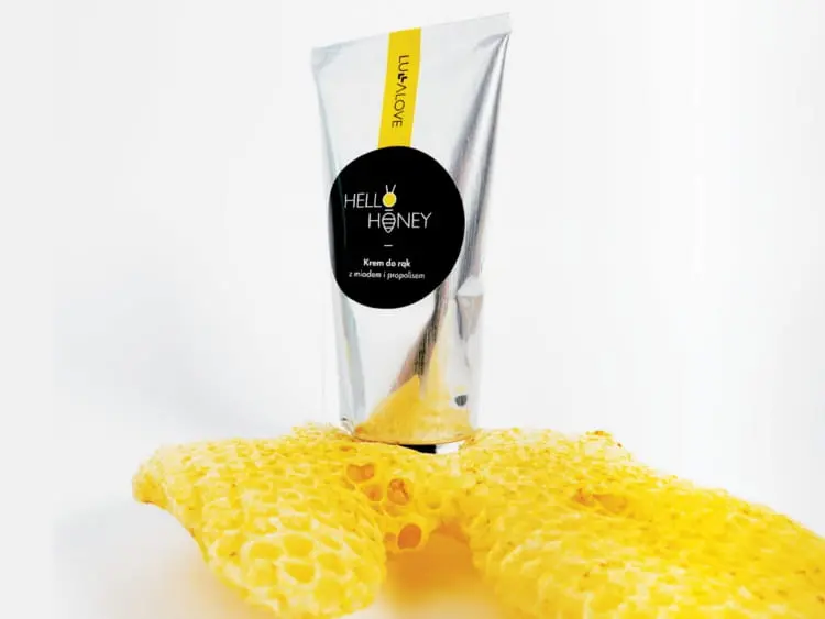LULLALOVE Krem Naturalny Do Rąk z Miodem i Propolisem 70 ml