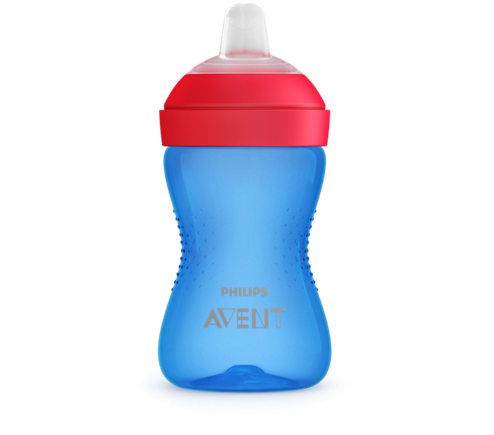 Avent Kubek Niekapek z Miękkim Ustnikiem 300ml 9m+ Niebieski 802/01