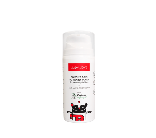LULLALOVE Delikatny Krem Do Twarzy i Ciała Dla Dzieci 100ml