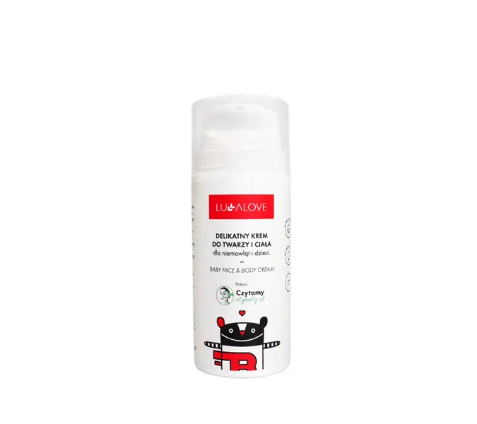 LULLALOVE Delikatny Krem Do Twarzy i Ciała Dla Dzieci 100ml
